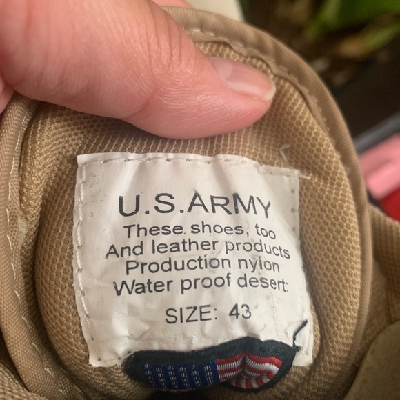 Men Suede+ Tactical Boot Right Only Military Combat SWAT - Picture 6 of 7